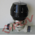 flanged upvc black rubber pulse valve diaphragm with limit switch